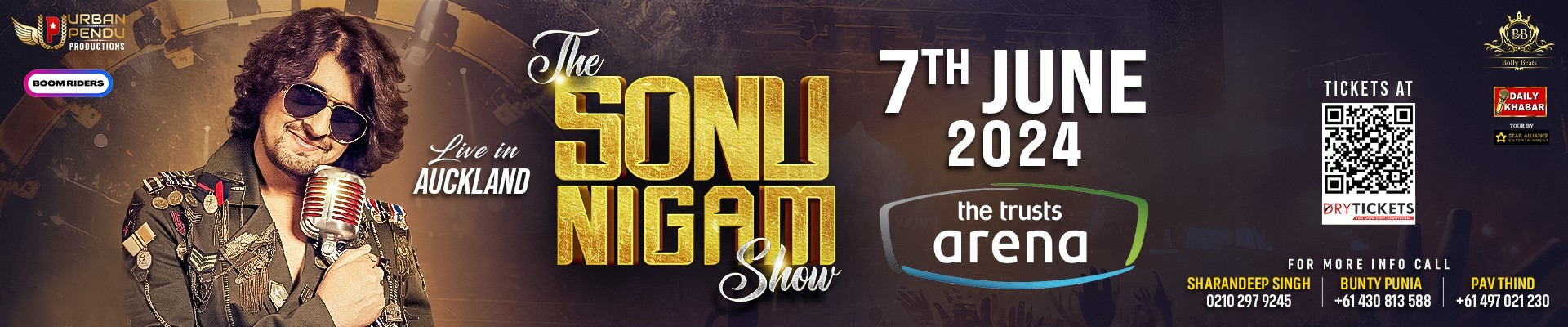 The Sonu Nigam Show - Live In Concert Auckland (NZ) 2024