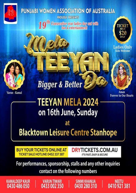 Mela Teeyan Da In Sydney 2024