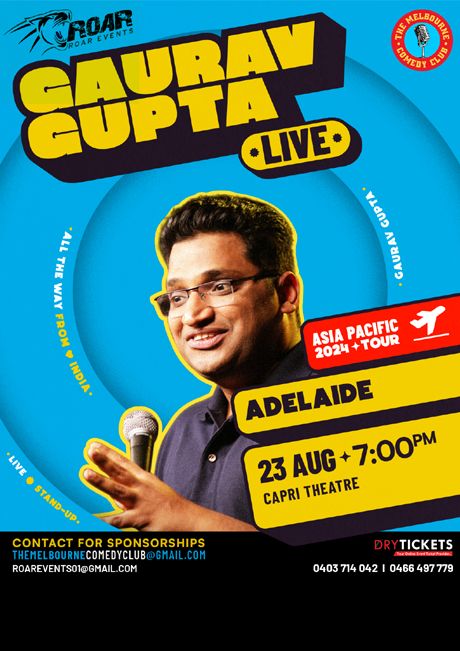 Gaurav Gupta Live In Adelaide