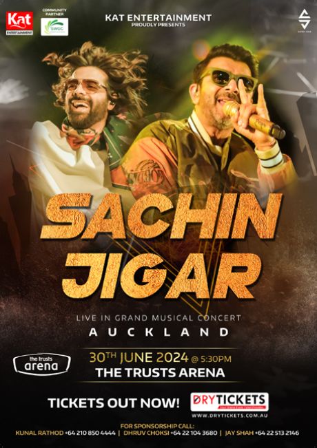 Sachin-Jigar Live In Concert Auckland (NZ) 2024