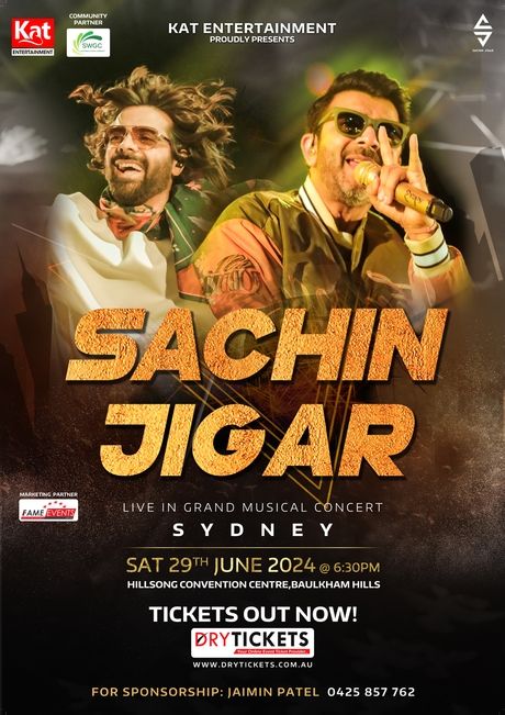 Sachin-Jigar Live In Concert Sydney 2024