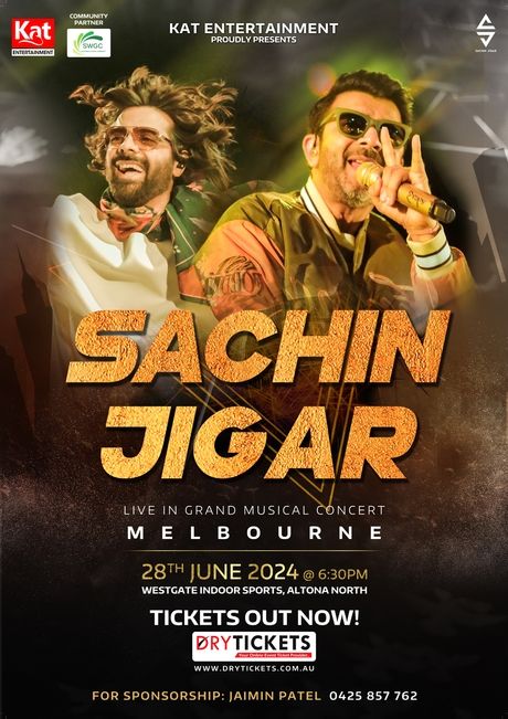 Sachin-Jigar Live In Concert Melbourne 2024