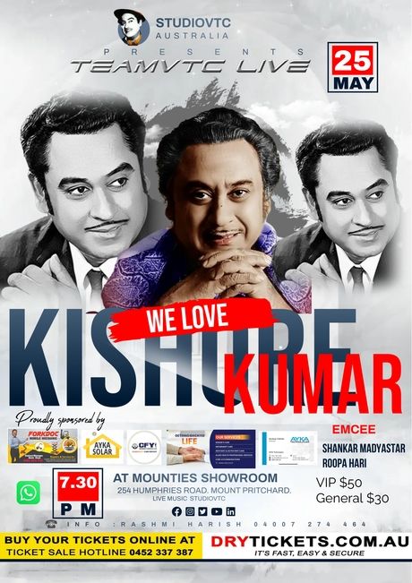 We Love Kishore Kumar Live In Sydney