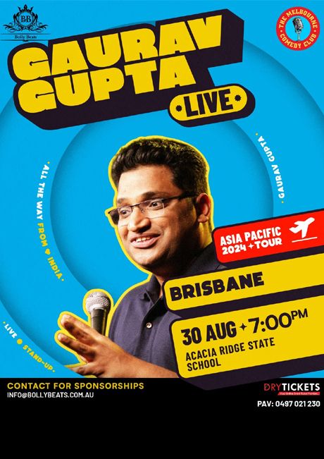 Gaurav Gupta Live In Brisbane