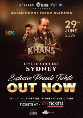 The Legacy of KHANS - Ustad Rahat Fateh Ali Khan Live In Concert Sydney