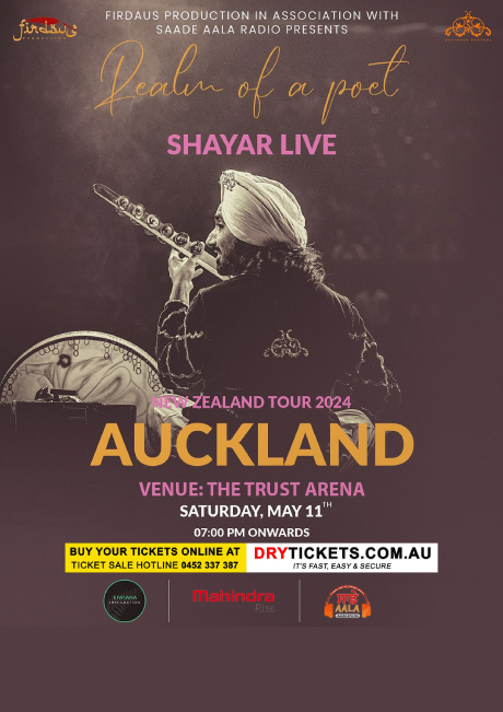 Realm of a Poet: Shayar Satinder Sartaaj Live In Concert Auckland (NZ) 2024