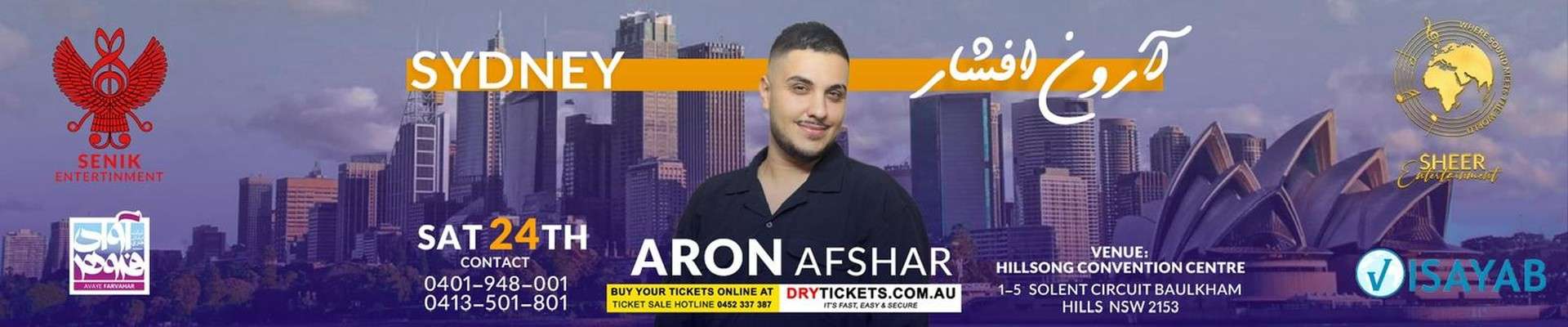 Aron Afshar Live In Sydney OLD