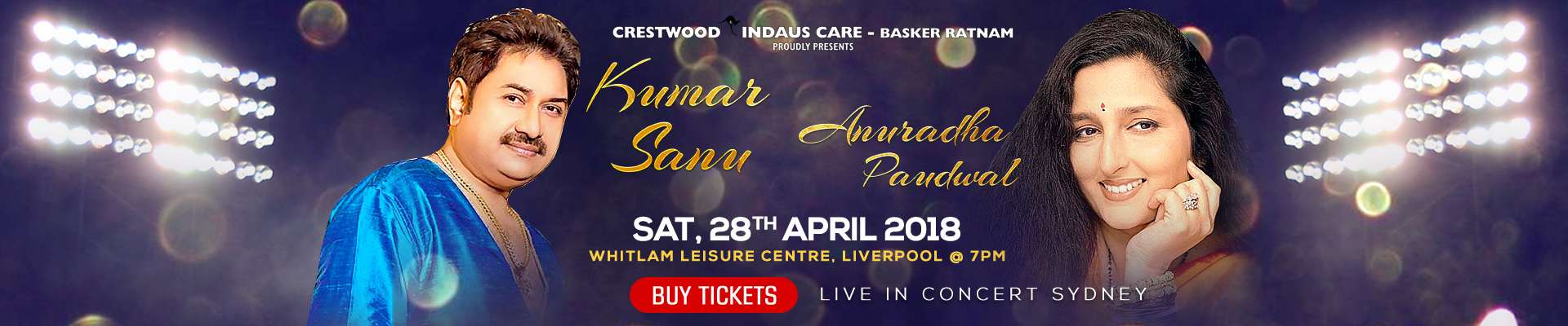 Kumar Sanu & Anuradha Paudwal Live in Sydney Concert 2018