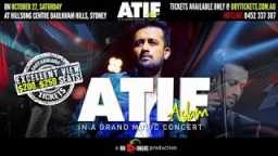 Red Chillies Media - Atif Aslam Live In Concert Sydney 2018