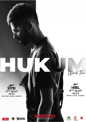 Anirudh Live - HUKUM World Tour - Sydney