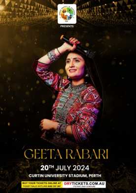 Garba Queen - Geeta Rabari Live In Perth