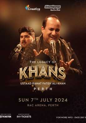 The Legacy of KHANS - Ustaad Rahat Fateh Ali Khan Live In Perth 2024