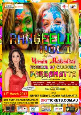 Holi Mela 2017 - Festival Of Colours Parramatta