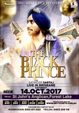 The Black Prince Tour - Satinder Sartaaj Live In Brisbane 2017