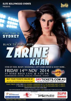 Black Tie Party with Zarine Khan