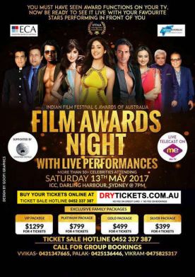 Film Awards Night with Live Performances IFFAA 2017