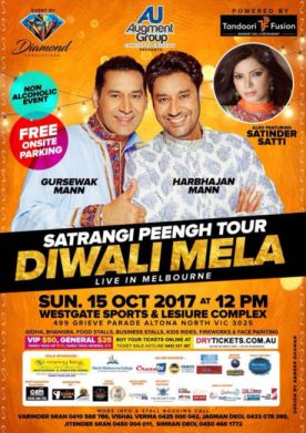 Melbourne Diwali Mela - Harbhajan Mann Live