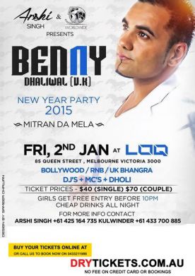 Benny Dhaliwal (U.K.) Live In Melbourne