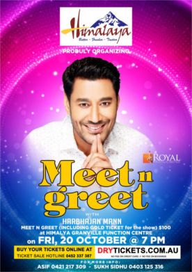 Meet n Greet With Harbhajan Mann In Sydney