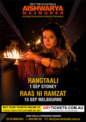 Aishwarya Majmudar - RANGTAALI In Sydney