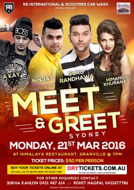 Meet & Greet with Punjabi Young Sensation