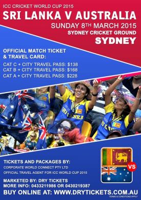 Sri Lanka vs Australia Cricket World Cup 2015