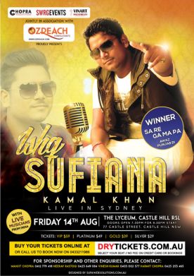 Ishq Sufiana Kamal Khan Live in Sydney