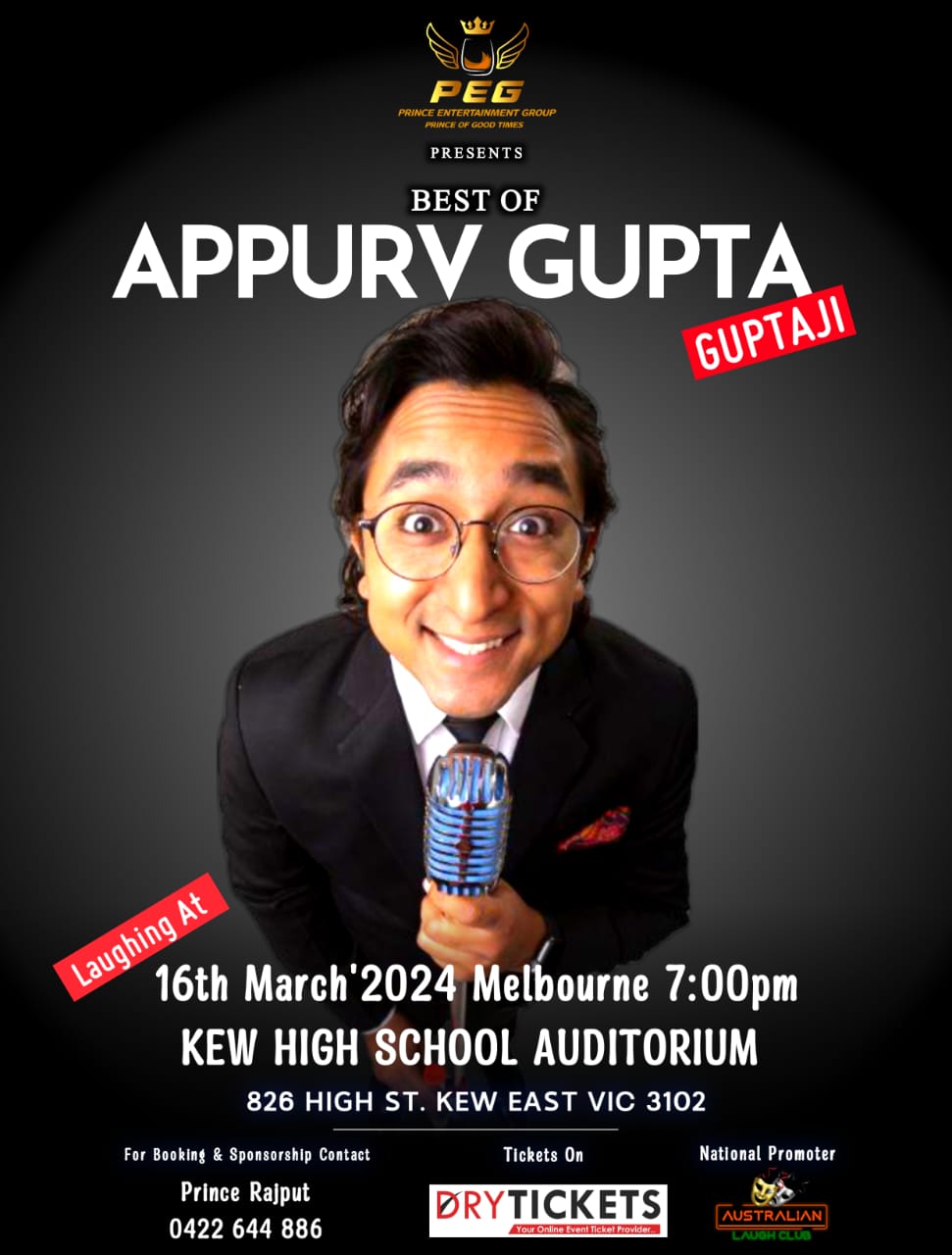 Best of Gupta Ji by Appurv Gupta In Melbourne 2024