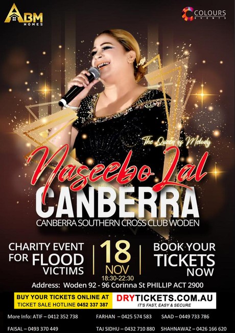 The Melody Queen Naseebo Lal Live In Concert Canberra