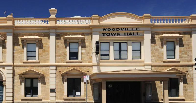Woodville Town Hall in Woodville