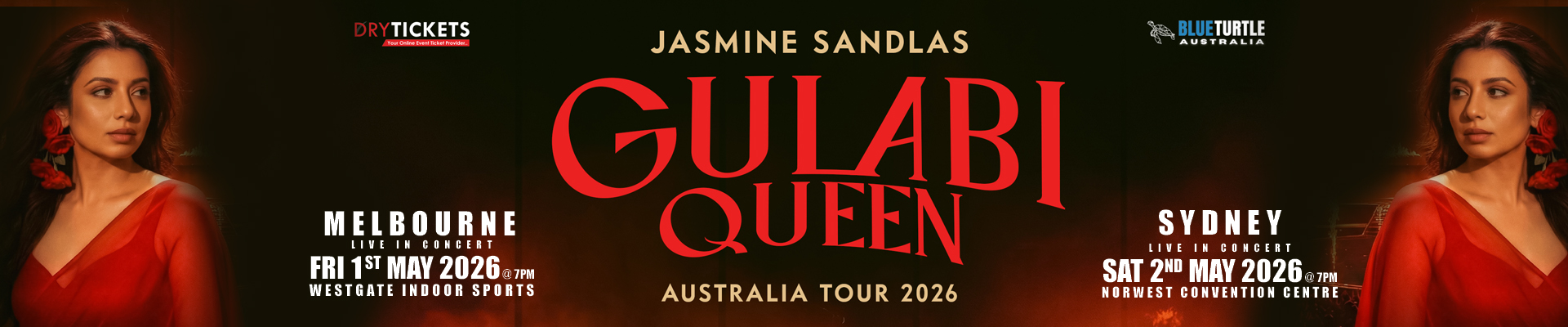 Jasmine Sandlas - Gulabi Queen Australia Tour 2026