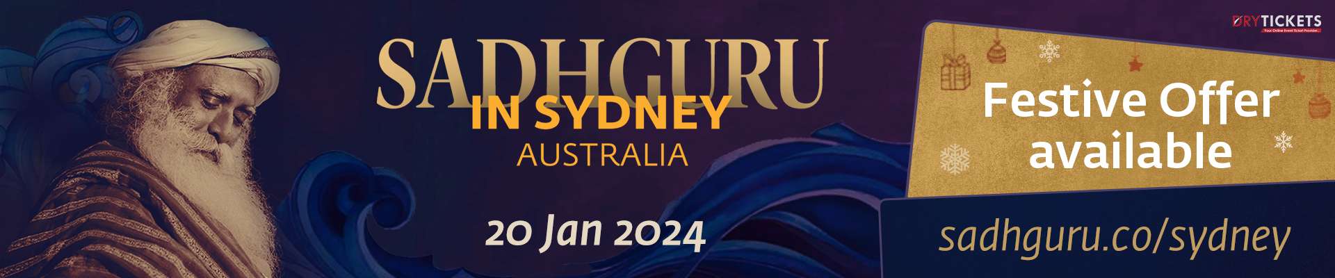 Sadhguru In Sydney - Soak In Ecstasy of Enlightenment