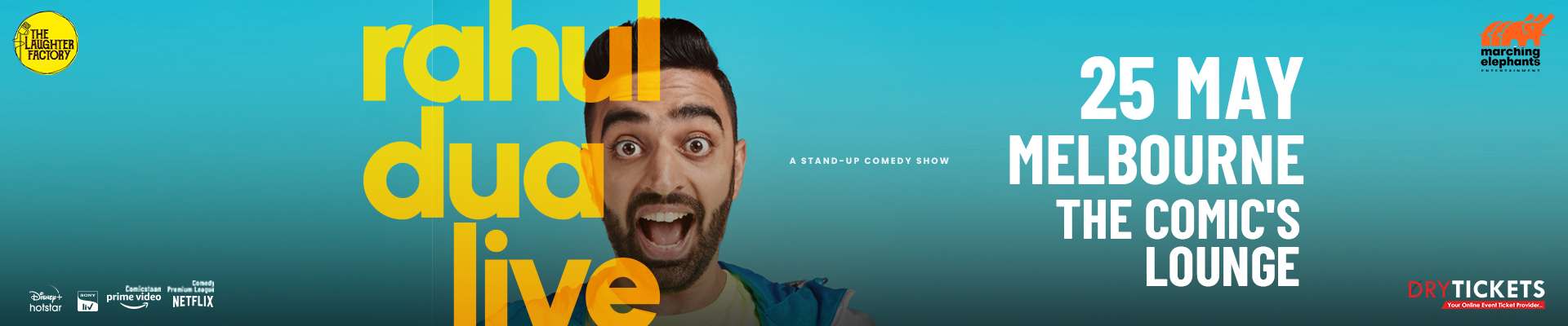 Rahul Dua Live - A Standup Comedy Show Melbourne