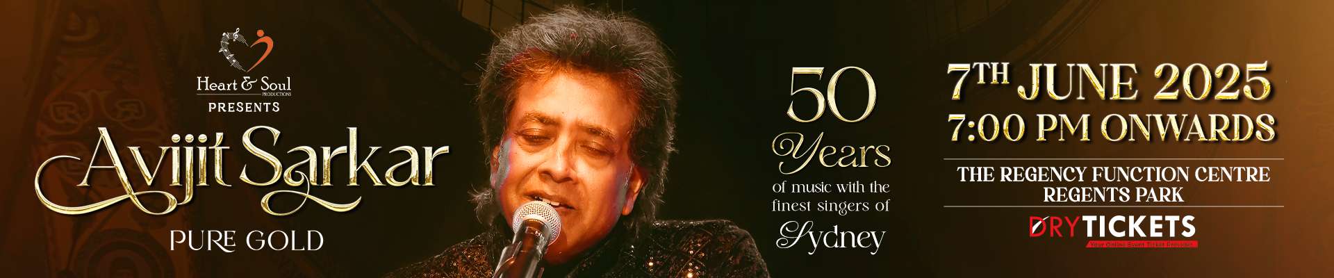 Avijit Sarkar Pure Gold Live in Concert Sydney 2025