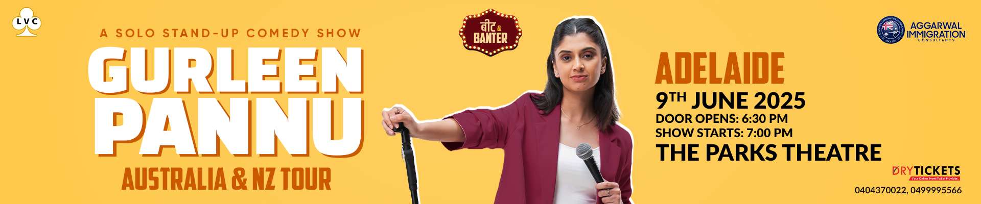 Gurleen Pannu - A Solo Stand-Up Comedy Show Live In Adelaide
