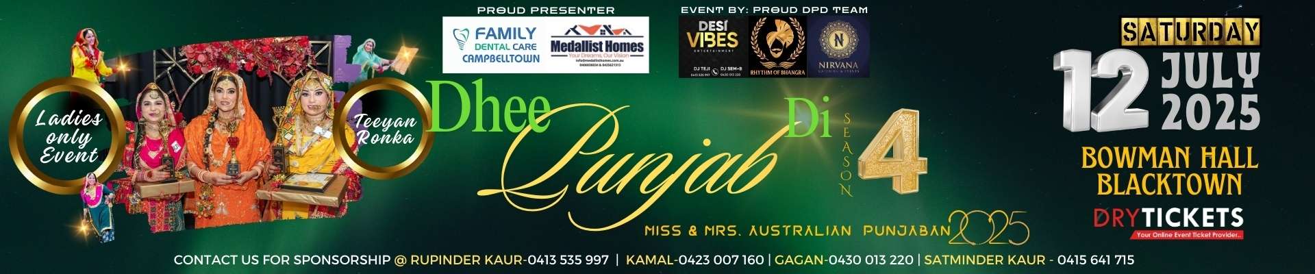 Dhee Punjab Di - Season 4 In Sydney