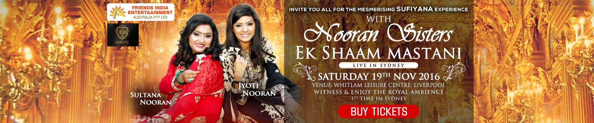 Ek Shaam Mastani with Nooran Sisters