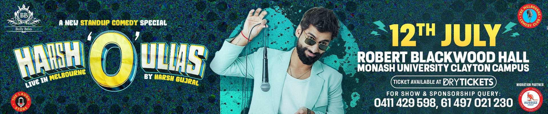 Harsh 'O' Ullas by Harsh Gujral Live In Melbourne