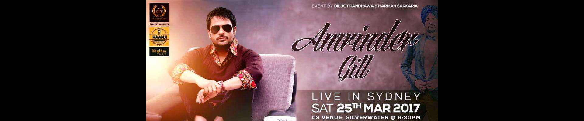 Amrinder Gill Live In Sydney 2017