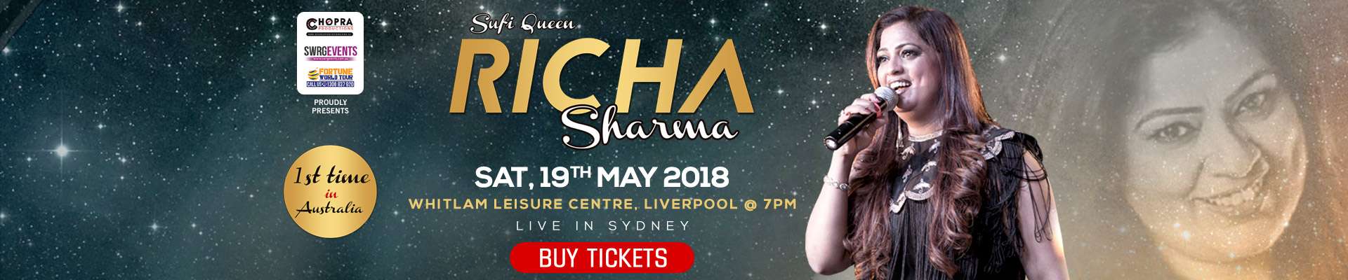 Sufi Queen Richa Sharma Live In Concert Sydney 2018