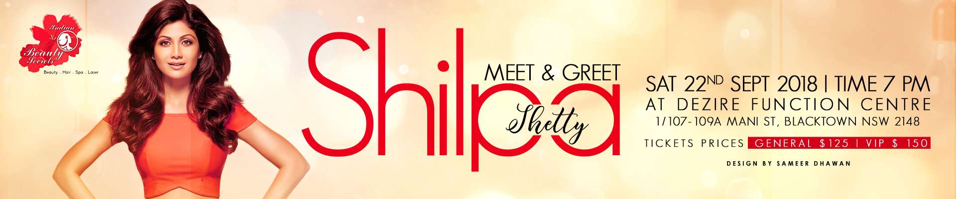 Shilpa Shetty Meet & Greet Sydney
