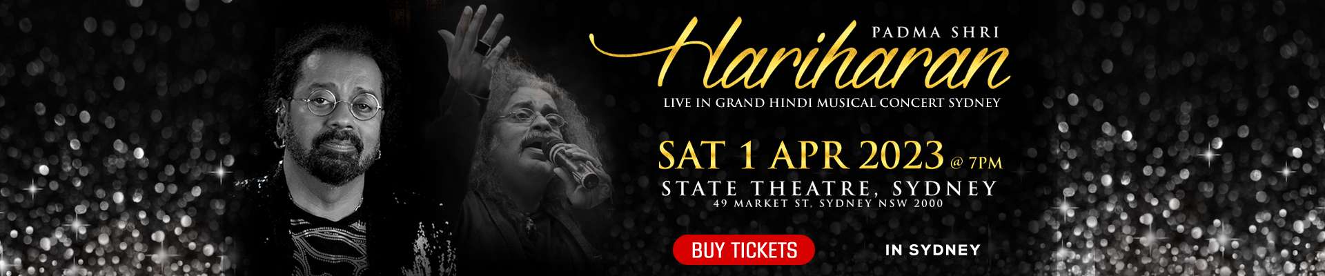 Padma Shri Hariharan Live In Grand Musical Concert In Sydney (Hindi Show)