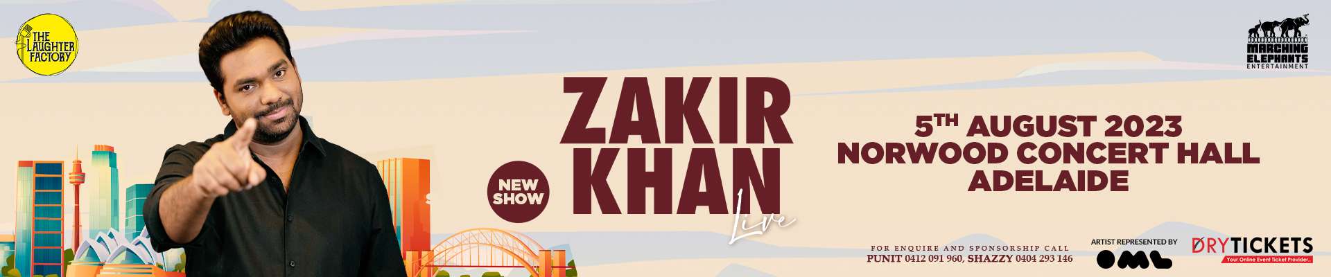 Zakir Khan Live In Adelaide