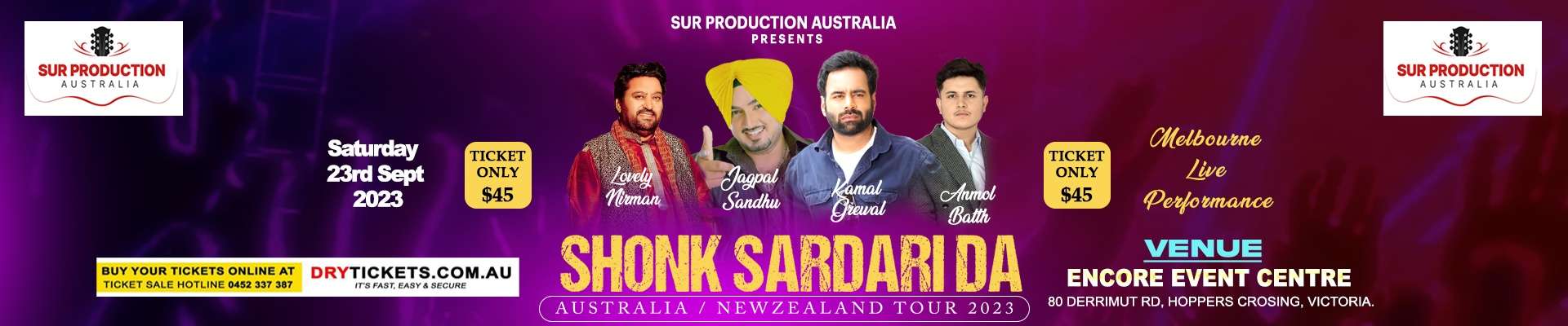 Kamal Grewal - Shonk Sardari Da Tour - Live In Melbourne