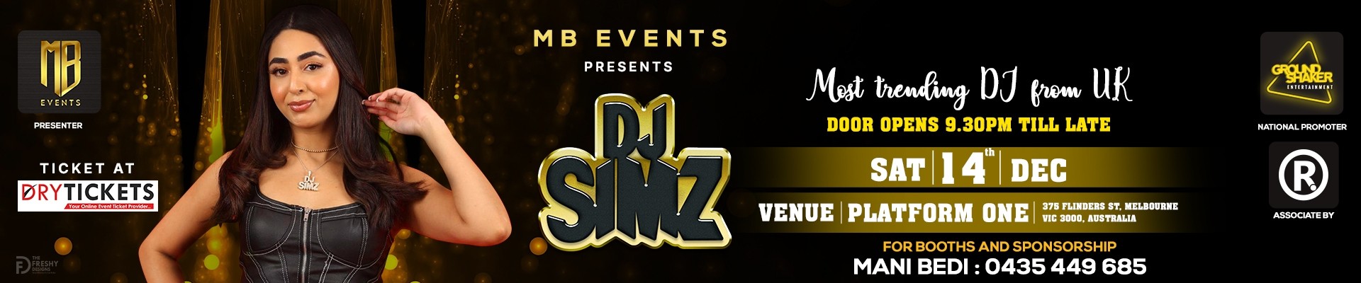 DJ Simz Live In Melbourne