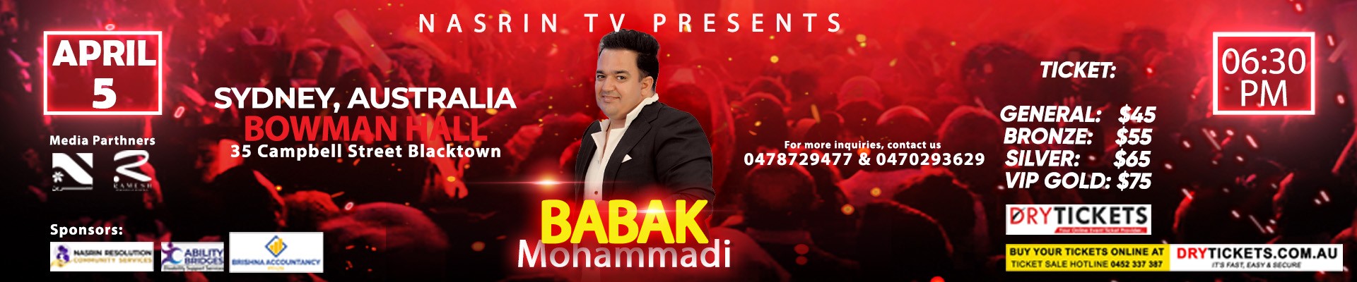 Babak Mohammadi Live In Concert Sydney 2025