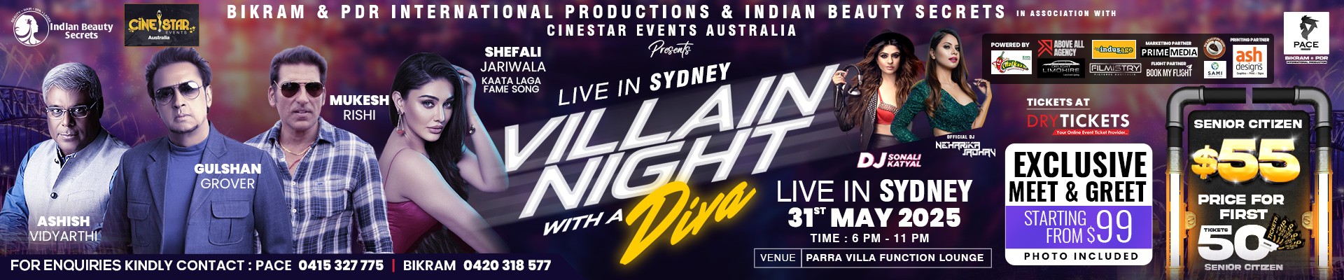 Villain Night With a Diva - Meet & Greet - Sydney