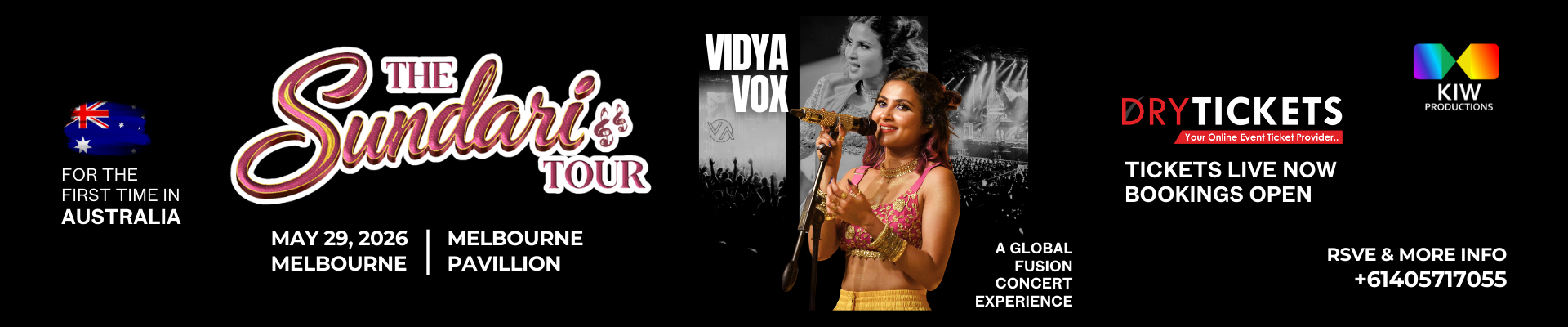 The Sundari Tour - Vidya Vox - Live In Concert Melbourne 2026