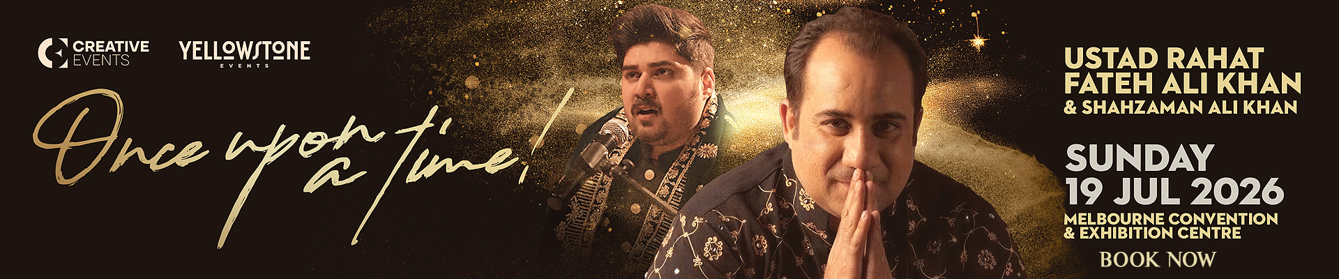 Once Upon a Time - Ustad Rahat Fateh Ali Khan Live Concert In Melbourne - The World Tour 2026