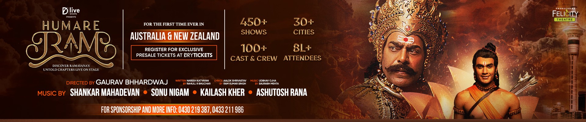 Humare Ram Australia & New Zealand Tour 2026